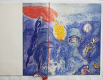Programme Theatre Illustré par Chagall Offert  par Georges Pompidou  au General Soeharto 13 /11/1972