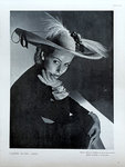 Poster   Vogue  1947  Claude St Cyr   Grand Chapeau