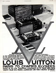 Affiche  Louis Vuitton  Paris   70  Champs  Elysees  1930