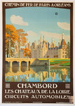 Poster  Chambord   Chemin de Fer  Paris Orleans Constant Duval  1925