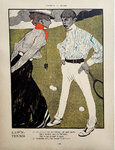 Affiche  Lawn  Tennis  Xavier Gose  1902