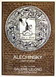 Affiche  Alechinsky  Pierre  Lave Emaillée  Galerie Lelong   1989