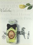 Affiche Hermes    Parfum Caleche  Le Plus Faubourg Saint Honoré de Paris  1950