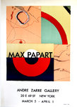 Poster  Papart  Max  Andre  Zarre  Gallery  New York  Circa 1970