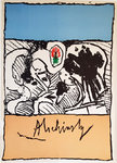 Affiche  Alechinsky  Pierre    Avant la Lettre  circa  1970