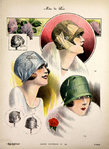 Affiche  Modes de Paris  Album  Chapeaux   1927