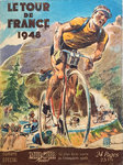 Poster    Le Tour de France   1948    Miroir Sprint   P  Ordener