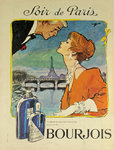 Affiche   Soir de Paris  Bourgois  Parfum   1935