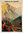 Affiche Auvergne Le Puy de Sancy Chemin de Fer D'Orleans Moreno 1902