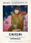 Poster Gauguin  Paul  Portrait de Jeune Fille    Marmottan  Museum  Paris  1981