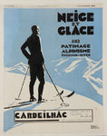 Affiche  Neige et Glace    Roger  Broders   1926    Publicité  Cardeilhac