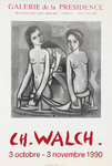 Poster     Walch   Charles    Personnages    Galerie de la Présidence    1990