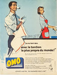 Affiche  Omo is here and the dirt goes  1972