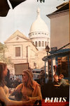 Poster   Paris   Place du Tertre    Montmartre   Photo   Verroust  1959