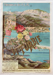 Poster La Turbie     Chemin de Fer PLM  Hugo D'Alesi 1921