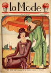 Affiche   La Mode  Journal de la Femme    Econome et Elégante  1928