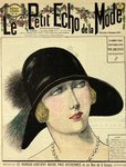 Affiche     Le Petit Echo de la Mode    Chapeaux  1925