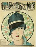 Affiche     Le Petit Echo de la Mode    Chapeaux   Pour le Printemps 1927