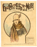 Poster    Le Petit Echo de la Mode  A Nice  Hat for Winter    1925