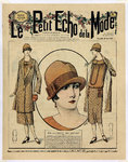 Affiche     Le Petit Echo de la Mode   Un Emsemble tres Parisien   1925