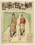 Affiche     Le Petit Echo de la Mode  Vacances de Paques en Bicyclette  1925