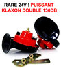 Puissant Klaxon Double 130db RARE 24V