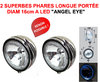 Angel Eye ! 2 phares 16cm avec cerclage LED
