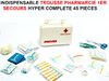 Indispensable Trousse a Pharmacie 1er Secours 45 Pieces