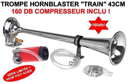 Série Limitée! La celebre Sirene Hornblaster 160db kit complet Compresseur inclu !