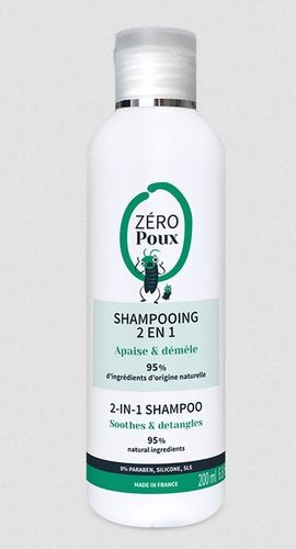 Shampooing 2 en 1 Zéro Poux
