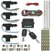 KIT CENTRALISATION A TELECOMMANDE PLUG AND PLAY UNIVERSEL + 4 MOTEURS