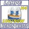 2 AMPOULE XENON H4 100W SUPERWHITE JOM - VERRE COBALT