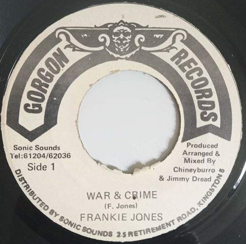 FRANKIE JONES War & Crime