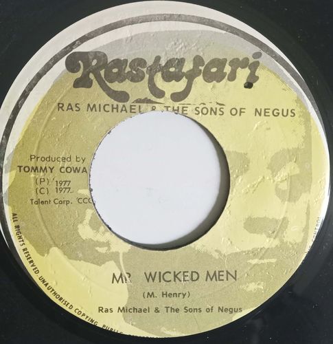 RAS MICHAEL & THE SONS OF NEGUS Mr Wicked Men