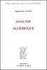CAUCHY : Analyse algébrique, 1821