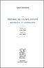 EINSTEIN : La Théorie de la Relativité restreinte et généralisée, 2e éd., 1921