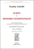 GALOIS : Écrits et Mémoires mathématiques, 2e éd., 1976 (Bourgne - Azra)