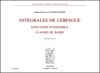 LA VALLÉE POUSSIN : Intégrales de Lebesgue. Fonctions d'ensemble. Classes de Baire, 2e éd., 1934