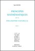 NEWTON : Principes mathématiques de la philosophie naturelle, t. I et II, 1759