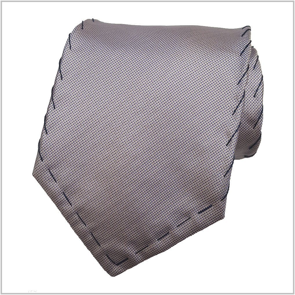 Di Bernardo art. CR L10 var. 01 - Cravatta pura Seta, larghezza 10 cm.