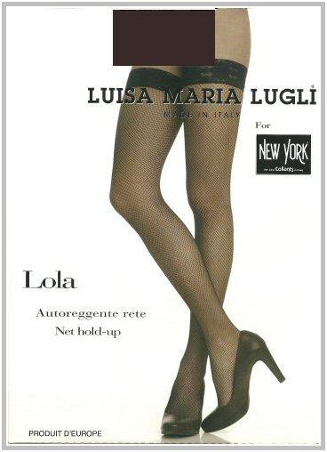 Luisa Maria Lugli art. LOLA AUT. RETE - Calza autoreggente a rete, misura medio/piccola