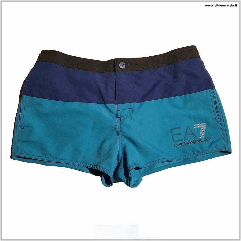 EA7 art. 902005 6P736 col. 16735 - Costume da bagno uomo modello Shorts corto