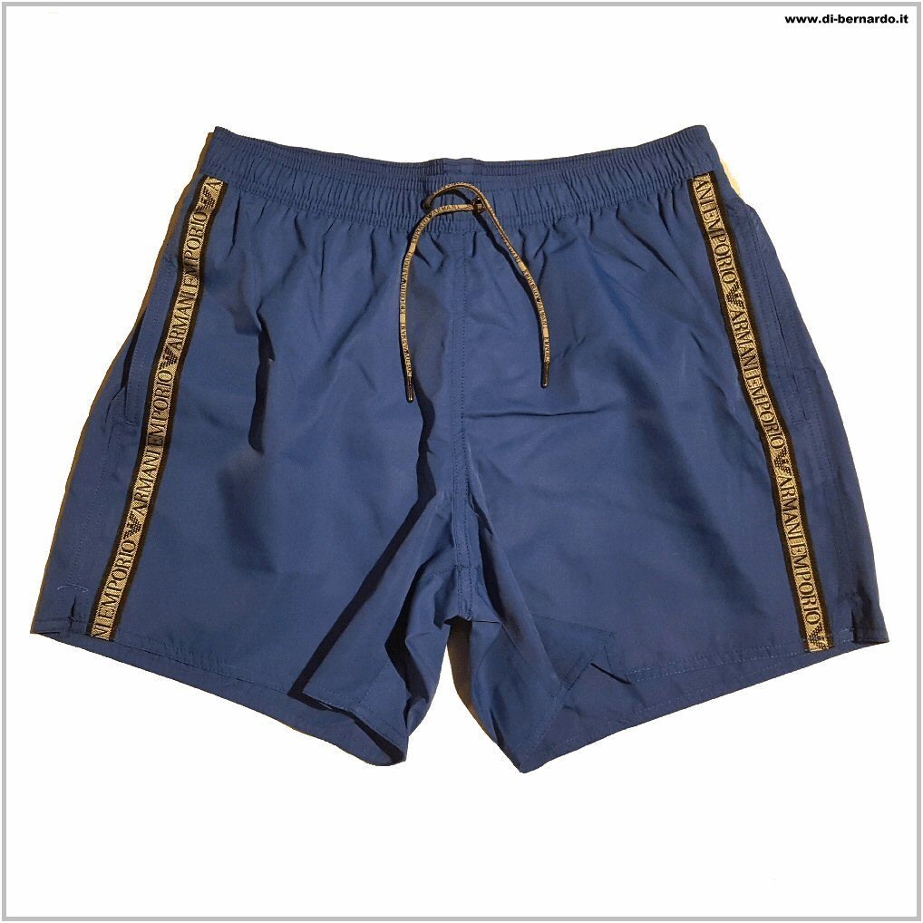 Emporio Armani art. 211740 9P420 col. 24333 nautica blue - Costume da bagno uomo modello Shorts