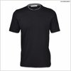 Gran Sasso art. 60123/73710 col. 099 nero/grigio - T-Shirt girocollo mezza manica, puro cotone