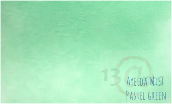 Ayeeda Pastel Mist - Green