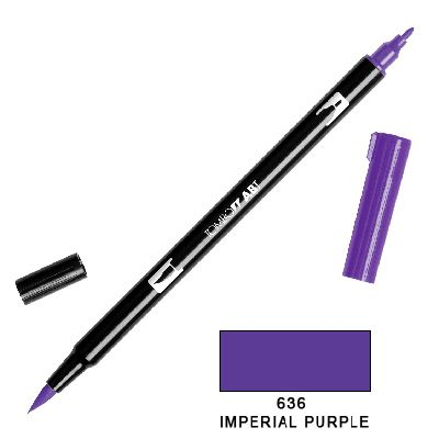 Tombow Marker a 2 punte - Imperial Purple 636