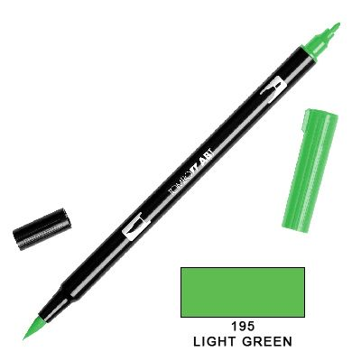 Tombow Marker a 2 punte - Light Green 195