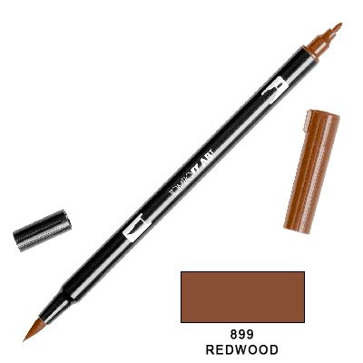 Tombow Marker a 2 punte - Redwood 899