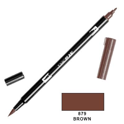 Tombow Marker a 2 punte - Brown 879