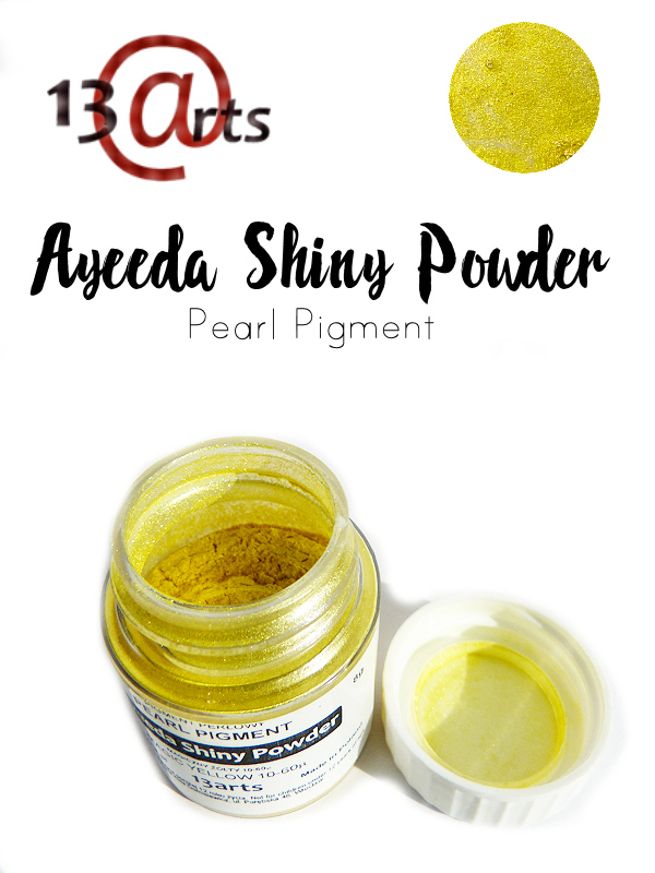 Yellow - Ayeeda Shiny Powder 13 Arts